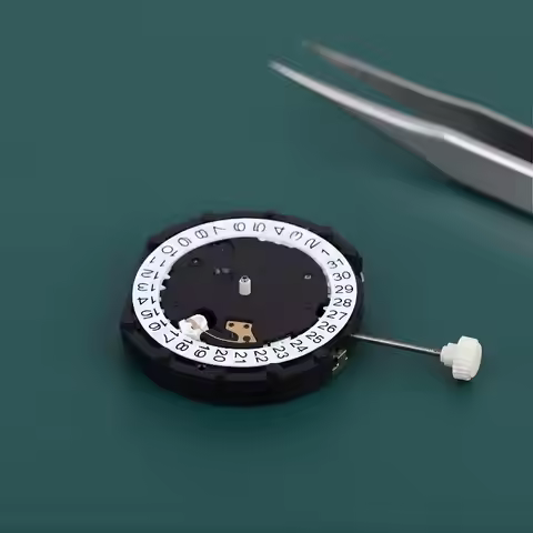 PE50 Quartz Watch Movement Six-Pin Single Calendar 2/6/10 Small Seconds Quartz Movement DIY Watch Ac