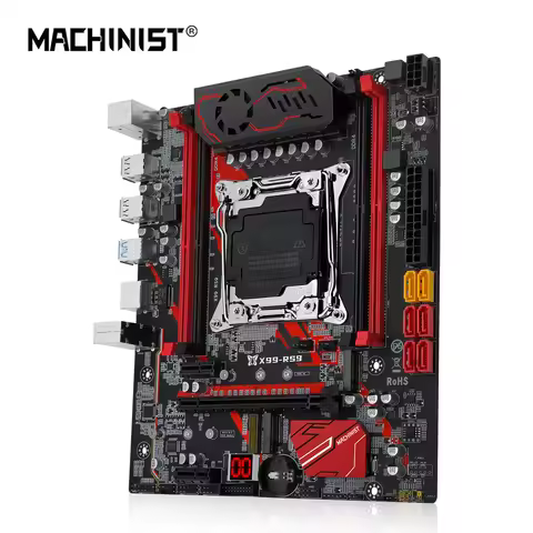 MACHINIST X99 RS9 Motherboard LGA 2011-3 Support Intel Xeon E5 2667 2690 2680 V4 2670 2650 V3 CPU DD