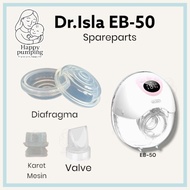 Dr.Isla EB-50 Sparepart / Valve dr isla EB 50 / Dr. Diaphragm. Isla Eb-50 / Duck valve dr isla eb-50