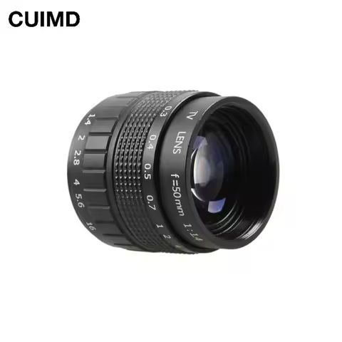50mm F1.4 CCTV TV Movie lens+C Mount+Macro ring For Nikon F AI Mount SLR Camera D5600 D5300 D3300 D3