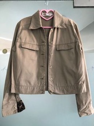 英國🇬🇧經典格仔 DAKS 卡其色短外套