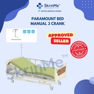 PREMIUM BED!! OFFICIAL PARAMOUNT BED MANUAL 3 ENGKOL - / BED PASIEN PARAMOUNT