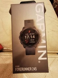 全新正版 Garmin forerunner 245 黑色運動錶（剛收到的生日礼物）