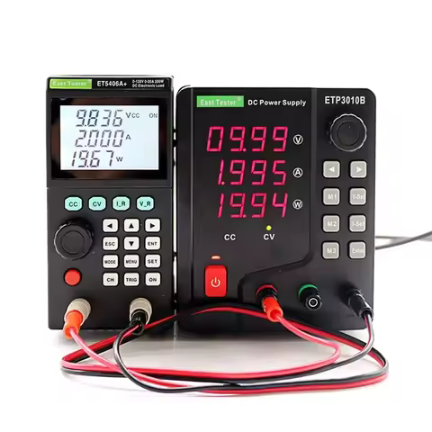 ET5407A+ ET5406A+ DC Electronic Load 200W 0-180V 0-30A Programmable Battery Tester CC CV CR CP Test