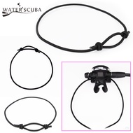 New diving regulator second-stage neck strap, spare short neck strap, technical diving collar, adjus