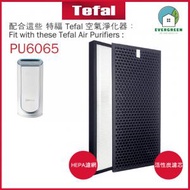 EVERGREEN.. - 適用於 特福 Tefal PU6065 空氣清新機 淨化器 備用過濾器套件替換用