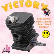 Stihl MS170 MS180 (Piston 38mm) Block Cylinder Piston