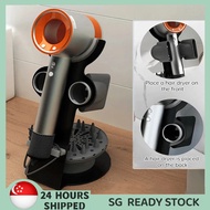 【SG READY STOCK】Hair Dryer Stand Holder for Dyson Bathroom Accessories Organizer Portable Bracket Bracket Power Plug Holder