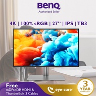 BENQ PD2725U DesignVue Monitor - 27"/IPS/3840x2160/4k/5ms