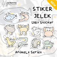 ZEIKETSA Anime Stickers Ugly Anime Stickers