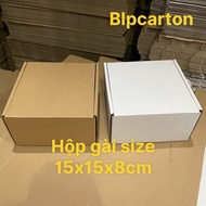 COMBO of 20 ACCESSORIES BOXES SIZE 15X15X8CM, 15X15X10CM Carton Box Kotak Pindah Rumah