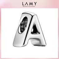 LAMY A-shaped silver charm 1296 - S925 silver alphabet charm