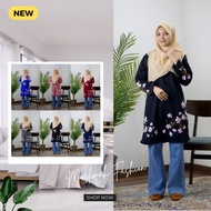 TSHIRT MUSLIMAH LABUH MURAH WARDA EXCLUSIVE - MUSLIMAH PLUS SIZE | TSHIRT MUSLIMAH SUKAN | BY CINTAZ