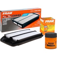 FRAM Extra Guard Replacement Engine Oil Filter PH7317 and Air Filter CA9564 for Select 04-08 Acura T