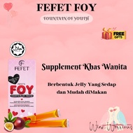 100 % Original HQ Fefet Foy(Fountain of Youth) Jamu Jelly Sedap