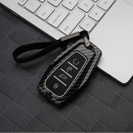 Proton X50 X90 S70 Keyless Car Key Remote Metal + Silicone Protection Key Cover Casing with Keychain