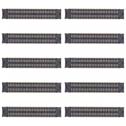 10pcs LCD Display FPC Connector on Motherboard for Xiaomi Redmi Note 10 5G / Poco M3 Pro 5G / Redmi 