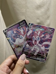 Sylveon Vmax evoline Pokemon Tcg Indonesia