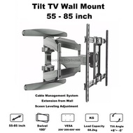 V-Star S65 55 to 85 Inch TV Wall Tilt Swivel Bracket Wall Mount 2870.1