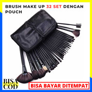 BRUSH MAKE UP 32 SET DENGAN POUCH - MAG5168 / Kuas Make Up Set / Kuas MakeUp 1 Set / Kuas Make Up / 