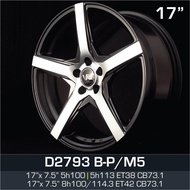 AD 17 inch 7.5JJ 4X100 4X114.3 / 5X100 / 5X113 ET38/42 ORI CAR SPORT RIMS WHEELS D2793