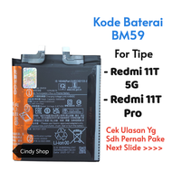 Baterai Batre BM59 REDMI 11 T 5G / REDMI 11T PRO Original Battery Batrai