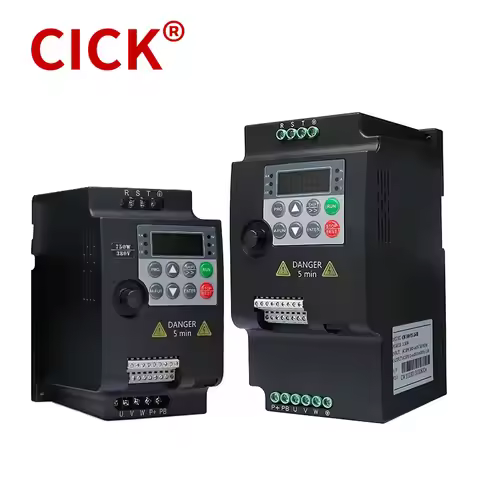 CW100 Inverter Frequency Converter VFD Single/Three Phase 380V 220V 0.75/1.5/2.2/4/5.5Kw 1P 3P Outpu