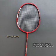 Raket Badminton Yonex Carbonex 25 SP Siap Pakai - Bahan Carbon Graphite - Kualitas Premium - Kuat da