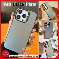 Cie IMD Black Plate Reno 3 4F 5F 2F 2Z 4 5 Case TPU Hybrid Cool Fuze Hardcase Black Grey Chrome
