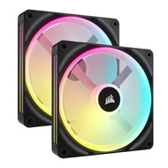 CORSAIR iCUE LINK QX140 RGB スターターキット 140mm PWM RGB PCケースファン (ファン2個、iCUE LINK システムハブ・ケーブルセット) CO-9051