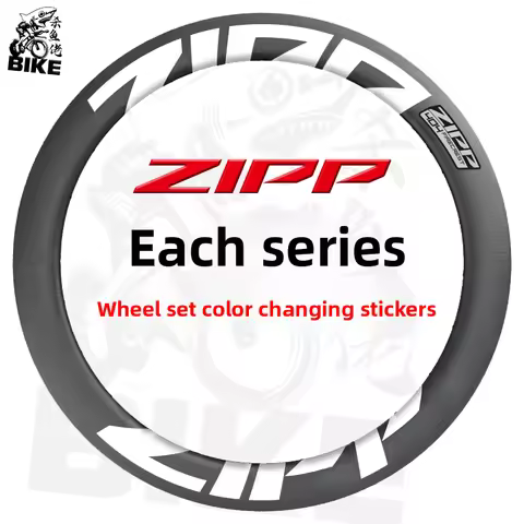 Zipp Wheel Rim Stickers 202/303/404/454/808/858 Road Bike Carbon Rim Painted Wheelset Stickers
