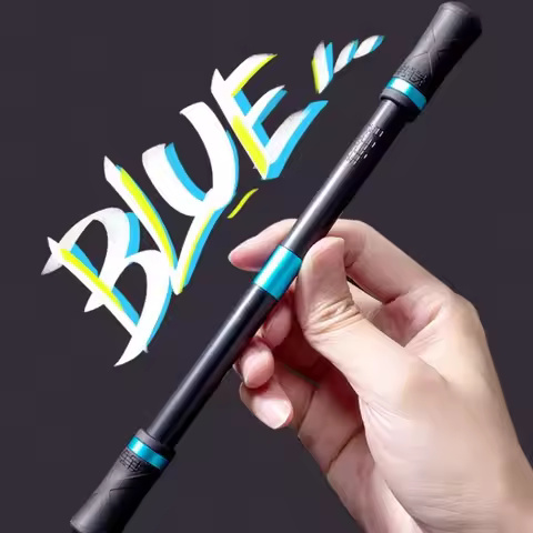 Funny Spinning Pen Adults Antistress Rotating Ballpoint Pen Professional Spinning Hand Spinner Pen S