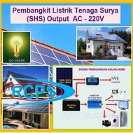 Ready Paket Shs Listrik Tenaga Surya 3000 Watt Komplit Siap Pakai