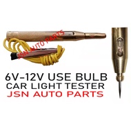 CAR LIGHT TESTER 6V-12V USE BULB