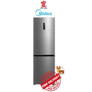 MIDEA MDRB470MGD28 320L 2 DOOR BOTTOM MOUNTED FRIDGE (INVERTER QUATTRO)