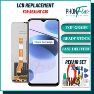 𝑷𝒉𝒐𝒏𝑭𝒊𝒙 Compatible For REALME C35 / REALME NARZO 50A PRIME LCD SKRIN DIGITIZER TOUCH REPLACEMENT BLA