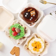 [READY STOCK] Disposable Bento Cake Box/Burger Box / Pancake Box/ Dessert Box