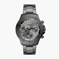 Fossil Men's Quartz Stainless Steel Three-Hand Watch Stainless Steel Case/Glass Mirror BQ2490/BQ2491
