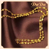 สร้อยคอทองคําอิตาลี 18k ผู้ชาย 92.9% ทองบริสุทธิ์ Chopin โซ่ยาว 45 ซมทอง แท้ หลุด จำนำ