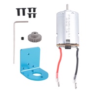 (BIGY) 540 Brushed Motor with Mount Base for A959-B A959B A969-B A979-B K929-B 1/18 RC Car Upgrade P