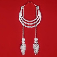 Miao Ethnic Silver Jewelry New Style Style Dong Ethnic Buyi Ethnic Collar Minority Ethnic Necklace F
