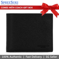 Coach Men Wallet In Gift Box 100% Authentic Many Designs and Colors