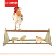 【Coco】Chicken Perch Triangle Frosted Hen Stand Premium Wood Natural Wood Wood Table Top Play Toy As Shown