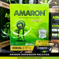 [Professional Replacement] 55B20L | NS40 | AMARON PRO Series | Perodua Myvi, Alza Honda City Crz | C