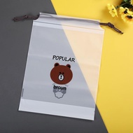 Isaic--hair Frosted Drawstring Bag Travel Drawstring Packing Bag Waterproof Packing Bag