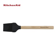 KitchenAid Bamboo Pastry Brush with Heat Resistant and Flexible Silicone Head