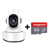 FNKvision ซื้อ 1 แถม 1 กล้องวงจรปิด กล้องวงจรปิดไร้สาย WiFI Full HD 5MP กล้องวงจร IP Camera 4.0ล้านพิกเซล Auto Tracking APP:V380 Pro