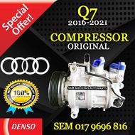 AUDI Q7 2016-2021 YEAR  6SAS14C 6PK ORIGINAL DENSO ND COMPRESSOR/ KOMPRESOR (CAR AIRCOND SYSTEM)