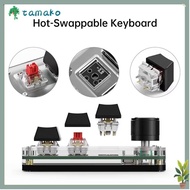 TAMAKO|Mechanical Keyboard,  Backlit Mini  Gaming Keyboard,  3 Keys|Knob Keypad Photoshop