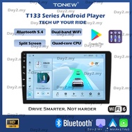 ⚡T133 Android Player⚡ 2024 Universal 9/10 inches T133 Player Wireless Apple Carplay Android Auto Blu